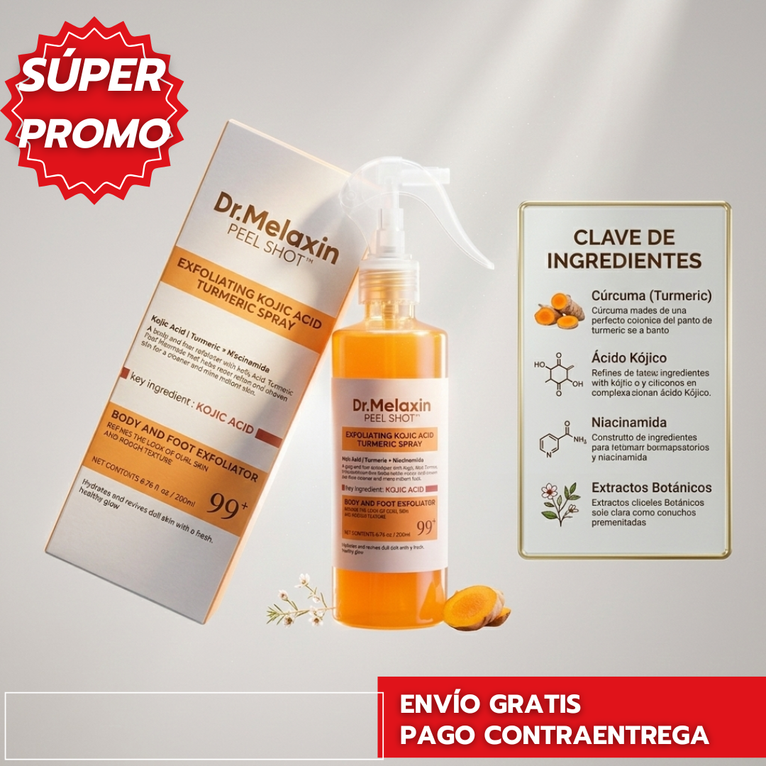 Peel Shot Spray: Piel suave, luminosa y sin manchas