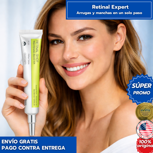 Retinal Expert — Arrugas y manchas en un solo paso