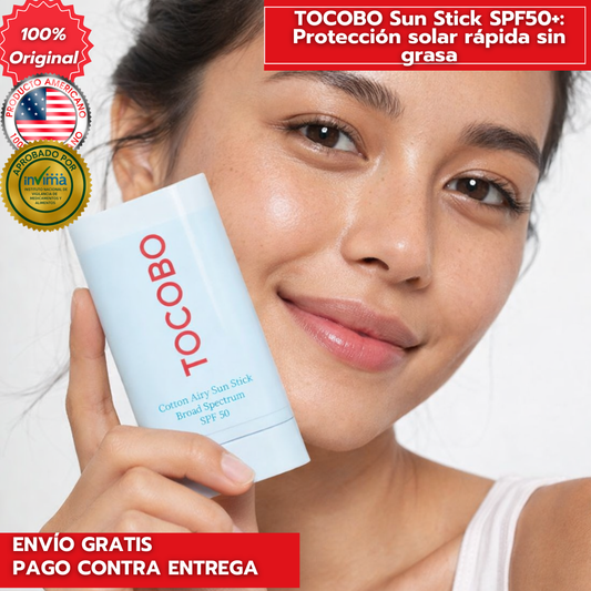 TOCOBO Sun Stick SPF50+: Protección solar rápida sin grasa