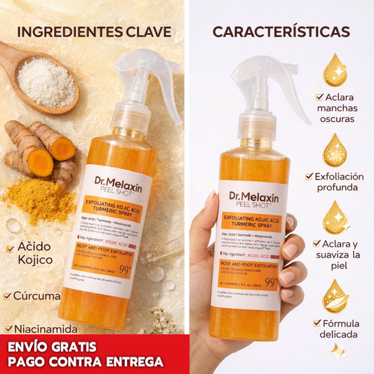 Peel Shot Spray: Piel suave, luminosa y sin manchas