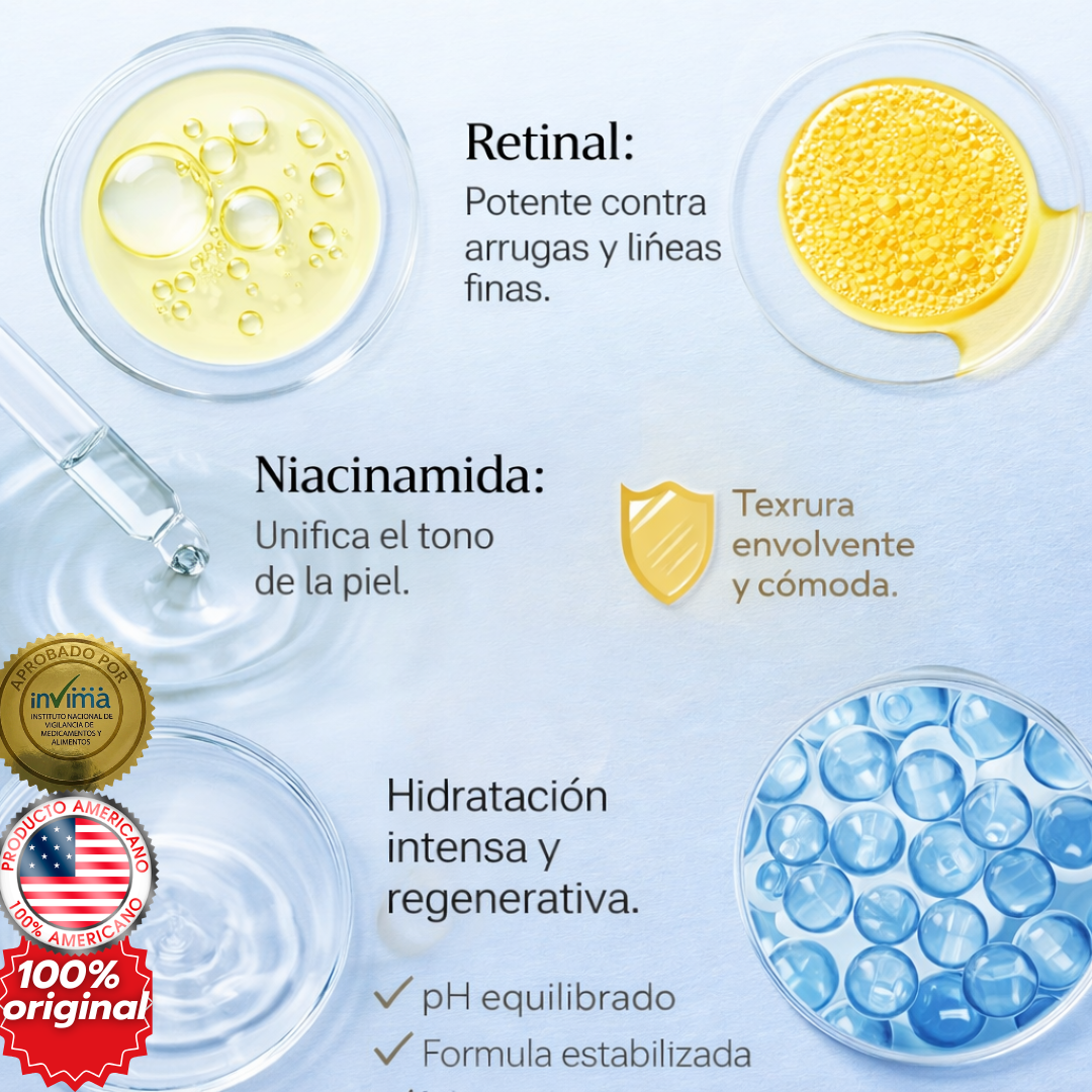 Retinal Expert — Arrugas y manchas en un solo paso