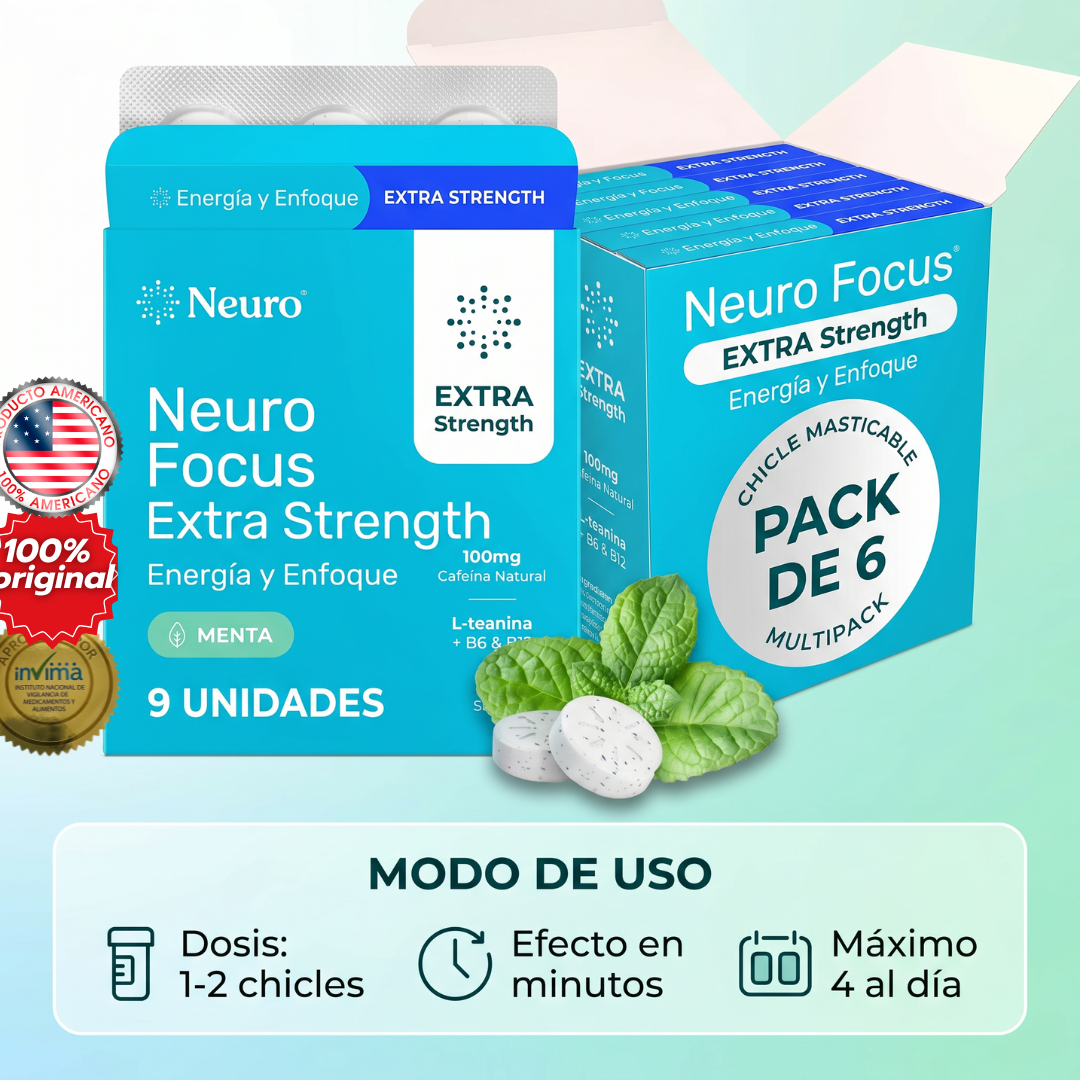 Neuro Focus | Adiós Cansancio Mental en Minutos