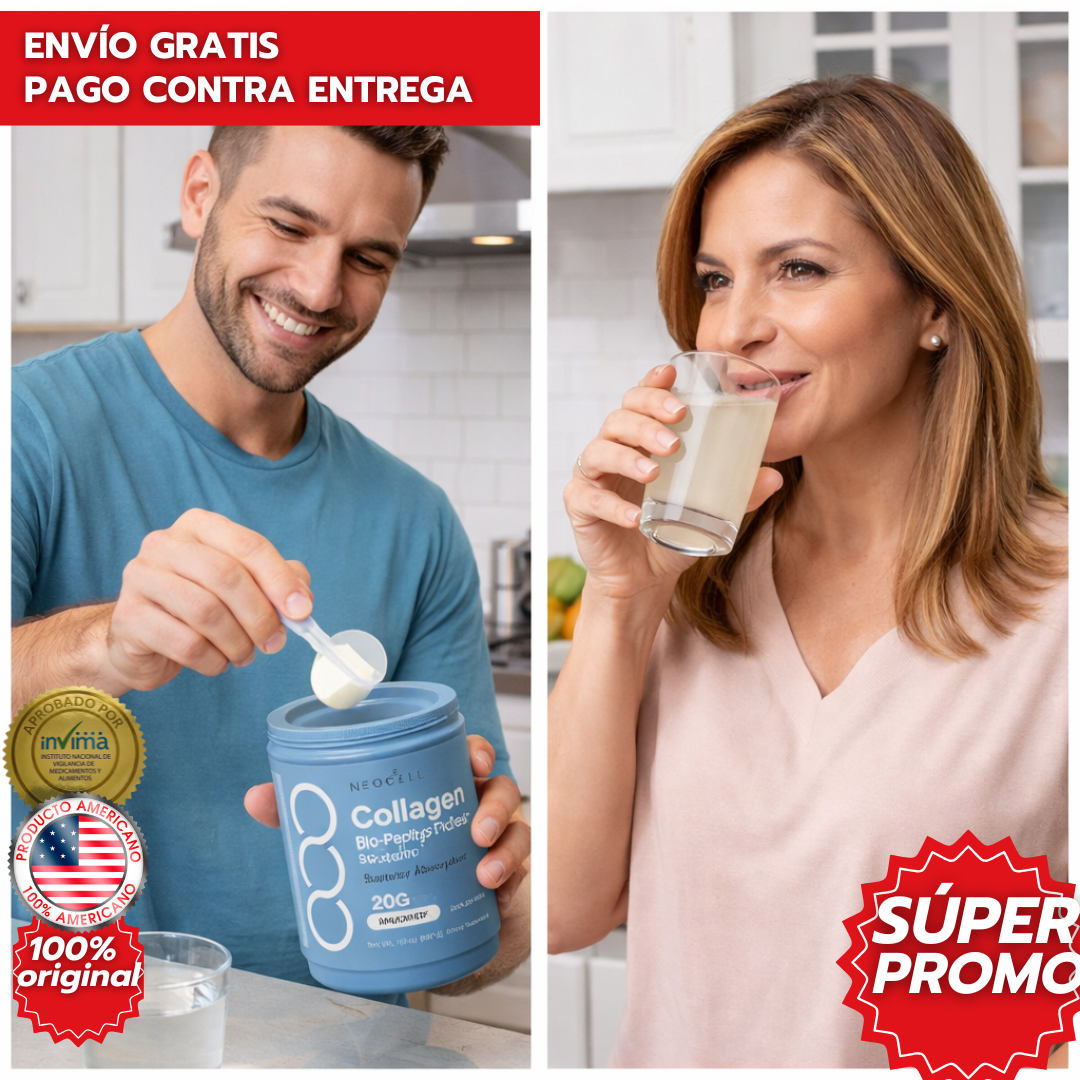 Colágeno Hidrolizado 3 en 1 – Belleza y Movilidad (Alta Absorción)