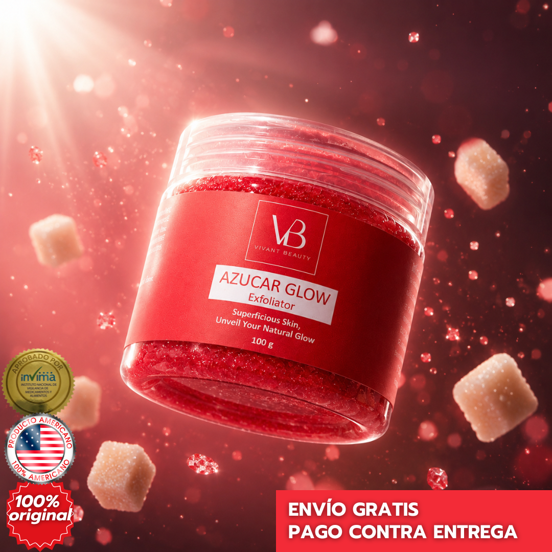 BLAQUEACULOS – Glow Sugar Exfoliator Piel más suave y luminosa al instante.