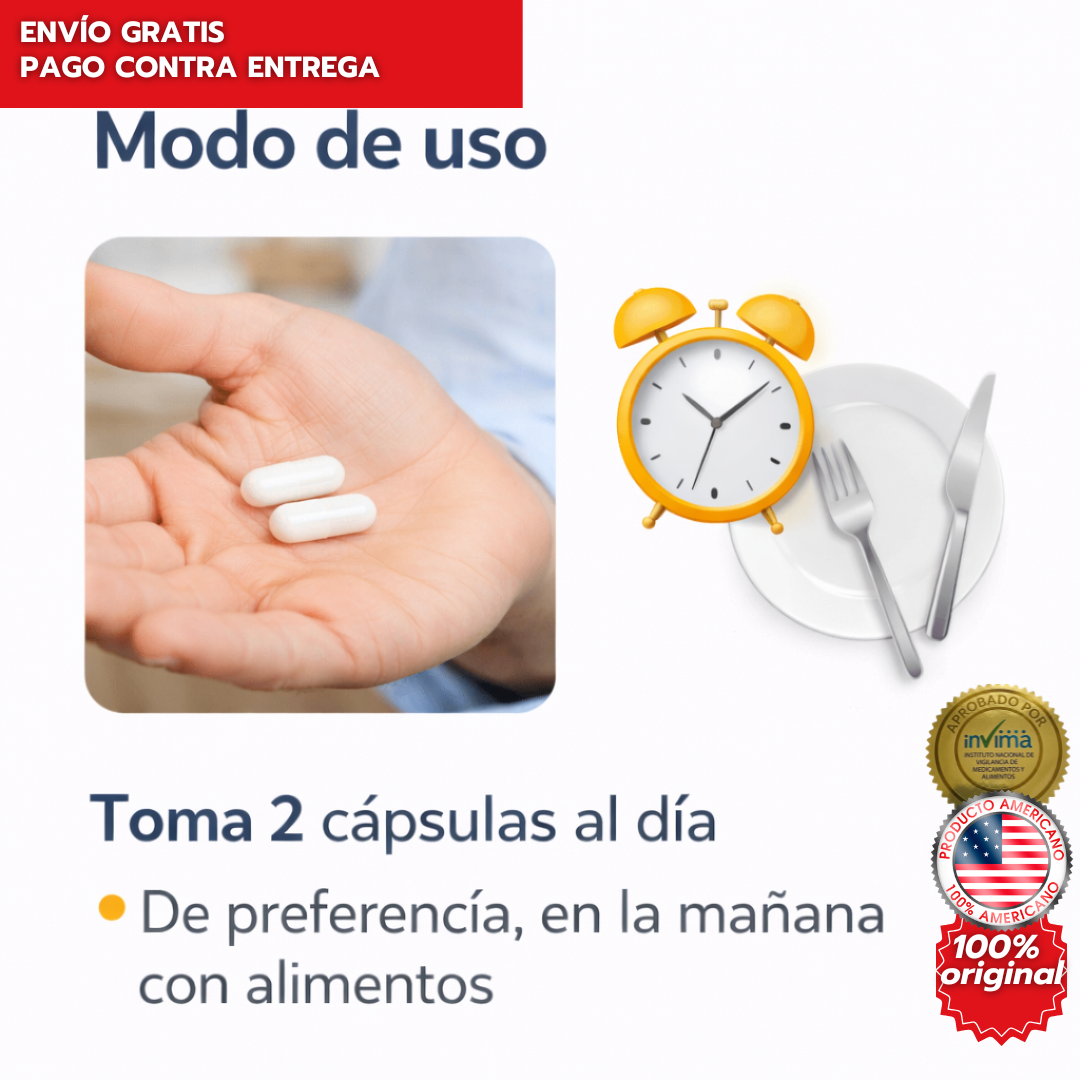 Selerb NAD+ Men's Complex Vitalidad Masculina – Energía, Circulación y Próstata